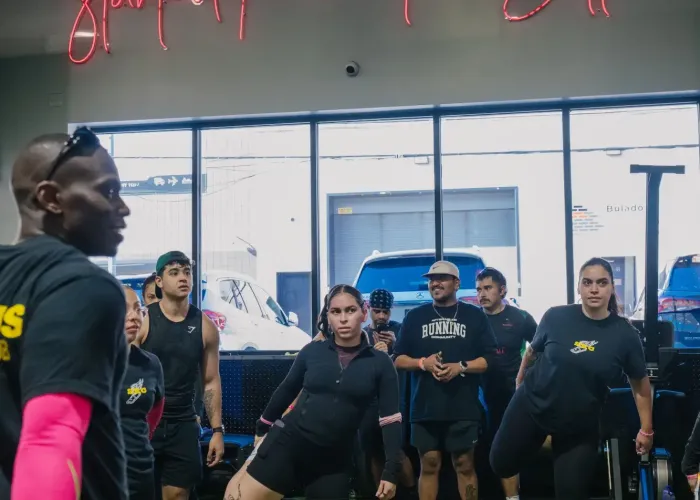 Group training at Vibe 